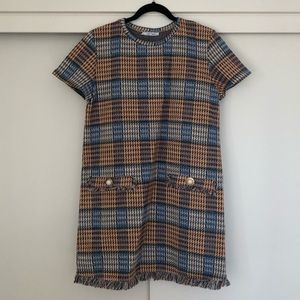 Zara Knit Shift Dress L